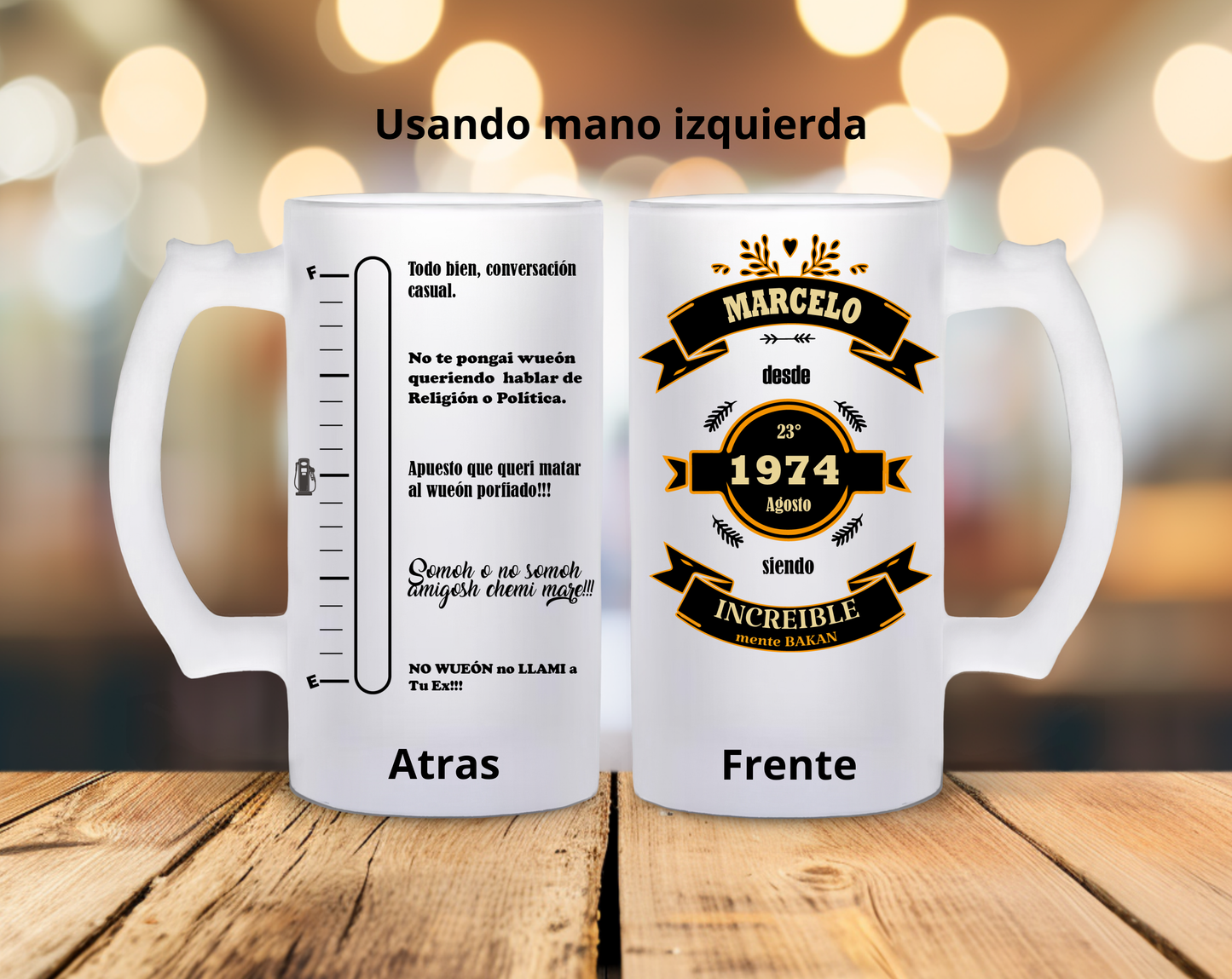 Jarra Cerveza Desde