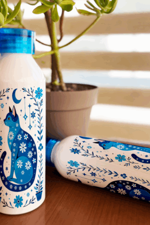 Botellas - Colección Azul